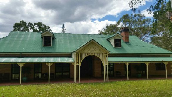 roof restoration before