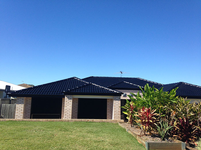 Roof Restoration And Repairs Before And After Bayside Brisbane Logan