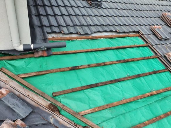Tile roof restoration or replacement